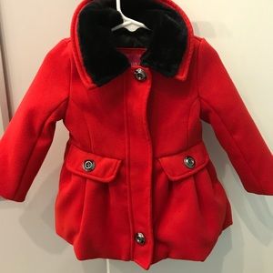Red Winter Coat